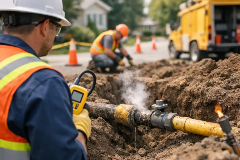 Gas Line Repair Burlington Ontario Safety Steps